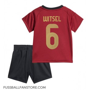 Belgien Axel Witsel #6 Replik Heimtrikot Kinder EM 2024 Kurzarm (+ Kurze Hosen)